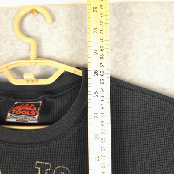 MAC TOOLS Mens Black Thermal Skull Wrench Graphic Tee XL (Fits L) READ - Picture 7 of 8